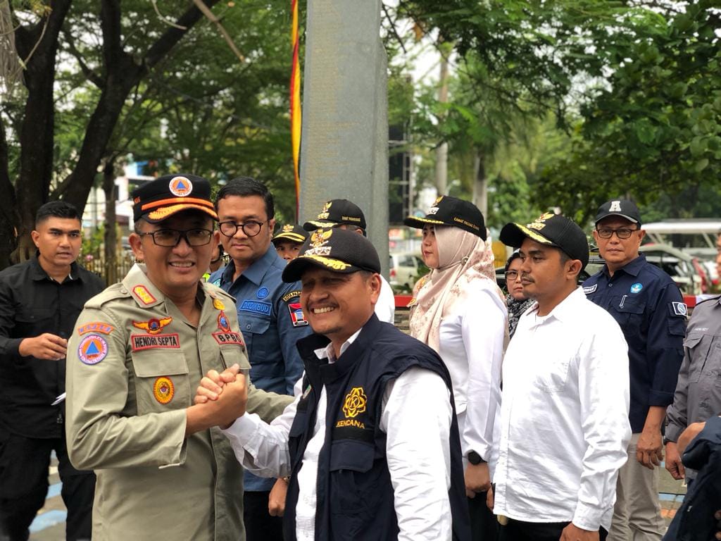 Pengukuhan Kecamatan Tangguh Bencana di Kota Padang