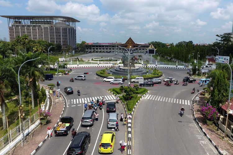 Cuaca Kota Pekanbaru (Kompas.com)