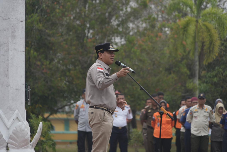 Apel penanganan Karhutla Kuansing