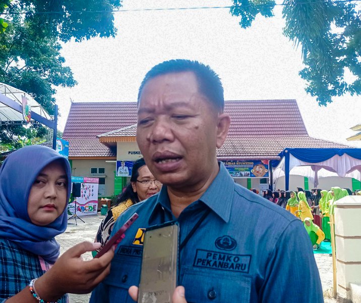 Sekdako Pekanbaru Indra Pomi Nasution. Foto: Surya/Riau1.