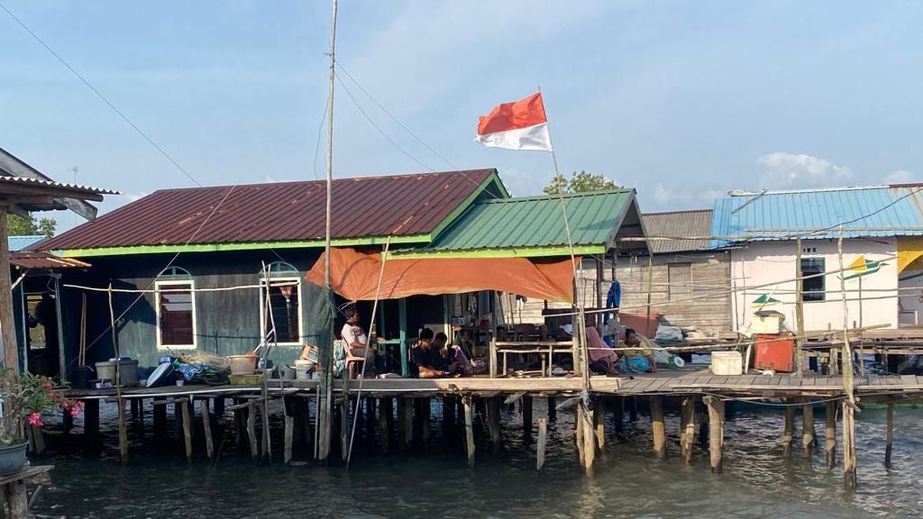 Salah satu kampung tua di Batam/Kompas.id