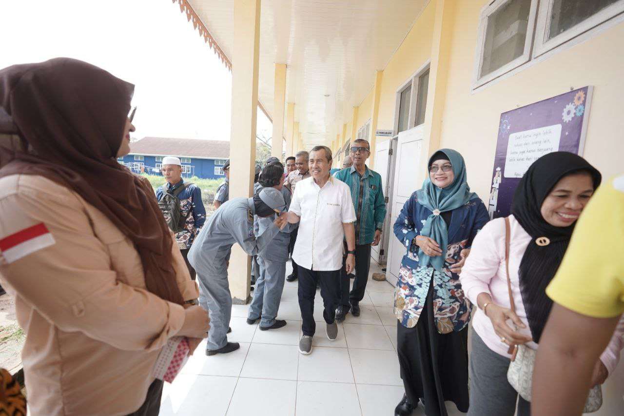 Gubri Syamsuar di SMK Perikanan Provinsi Riau