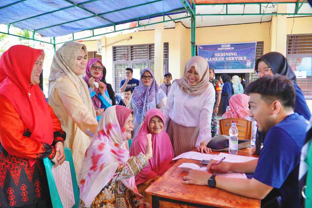 Bakti Sosial Fakultas Kedokteran Universitas Riau di Kampar