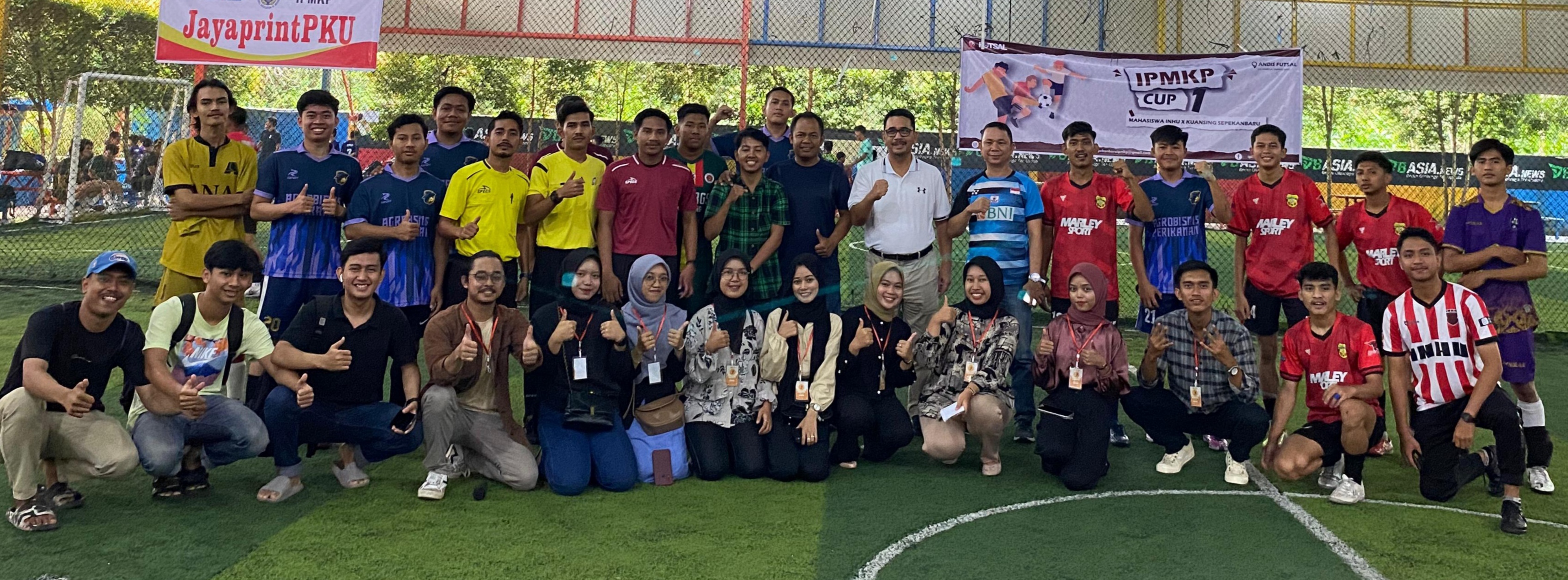 Pembukaan turnamen futsal IPMKP Cup 1