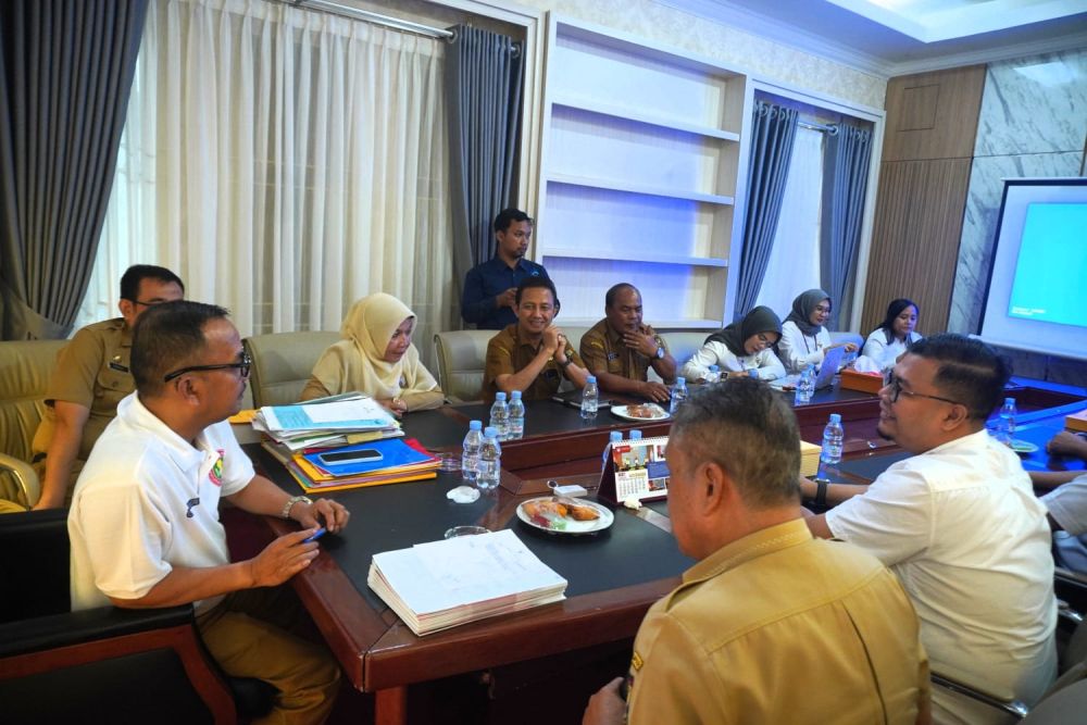 Pertemuan Pj Bupati Kampar dengan Perwakilan BPK RI