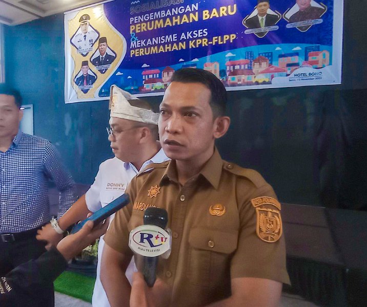 Kepala Dinas Perkim Pekanbaru Mardiansyah. Foto: Surya/Riau1.