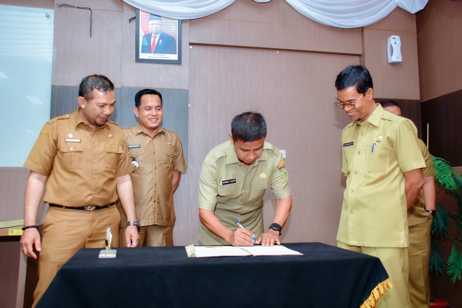 Sertijab sejumlah camat di Kampar