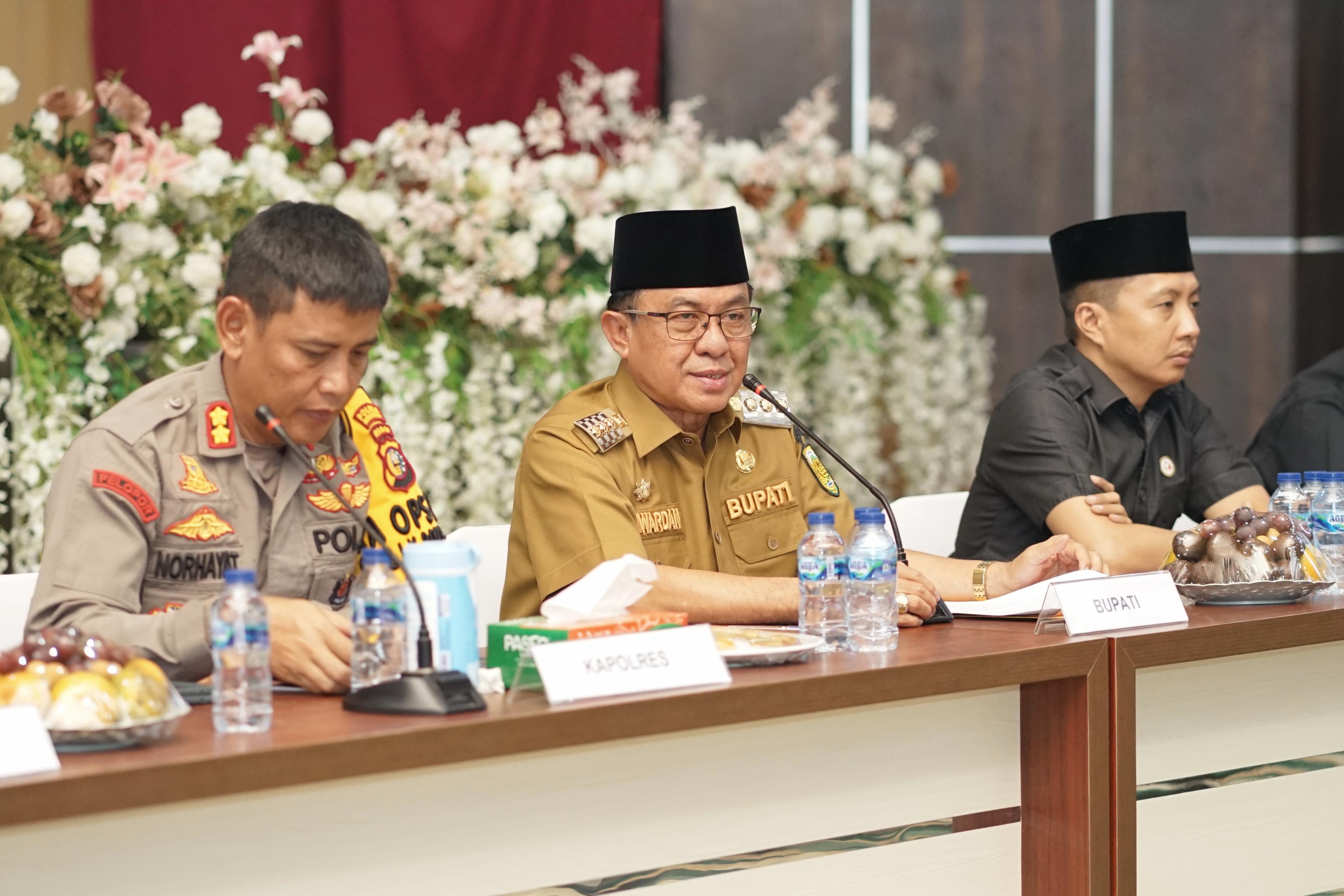 Rakor dan dialog politik jelang Pemilu di Inhil