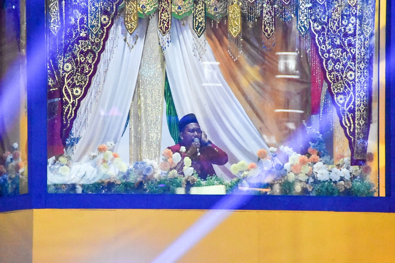 M Firdaus saat MTQ Provinsi Riau di Indragiri Hulu