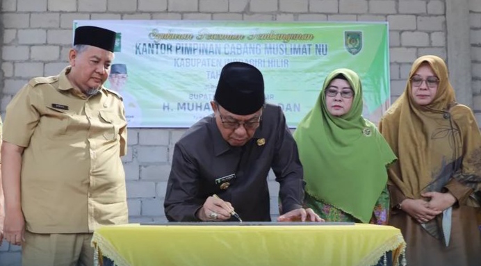 Peresmian Kantor Baru PC Muslimat NU Inhil