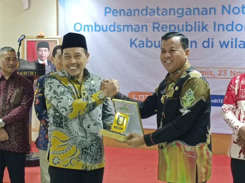 MoU Pemkab Kuansing dengan Ombudsman RI