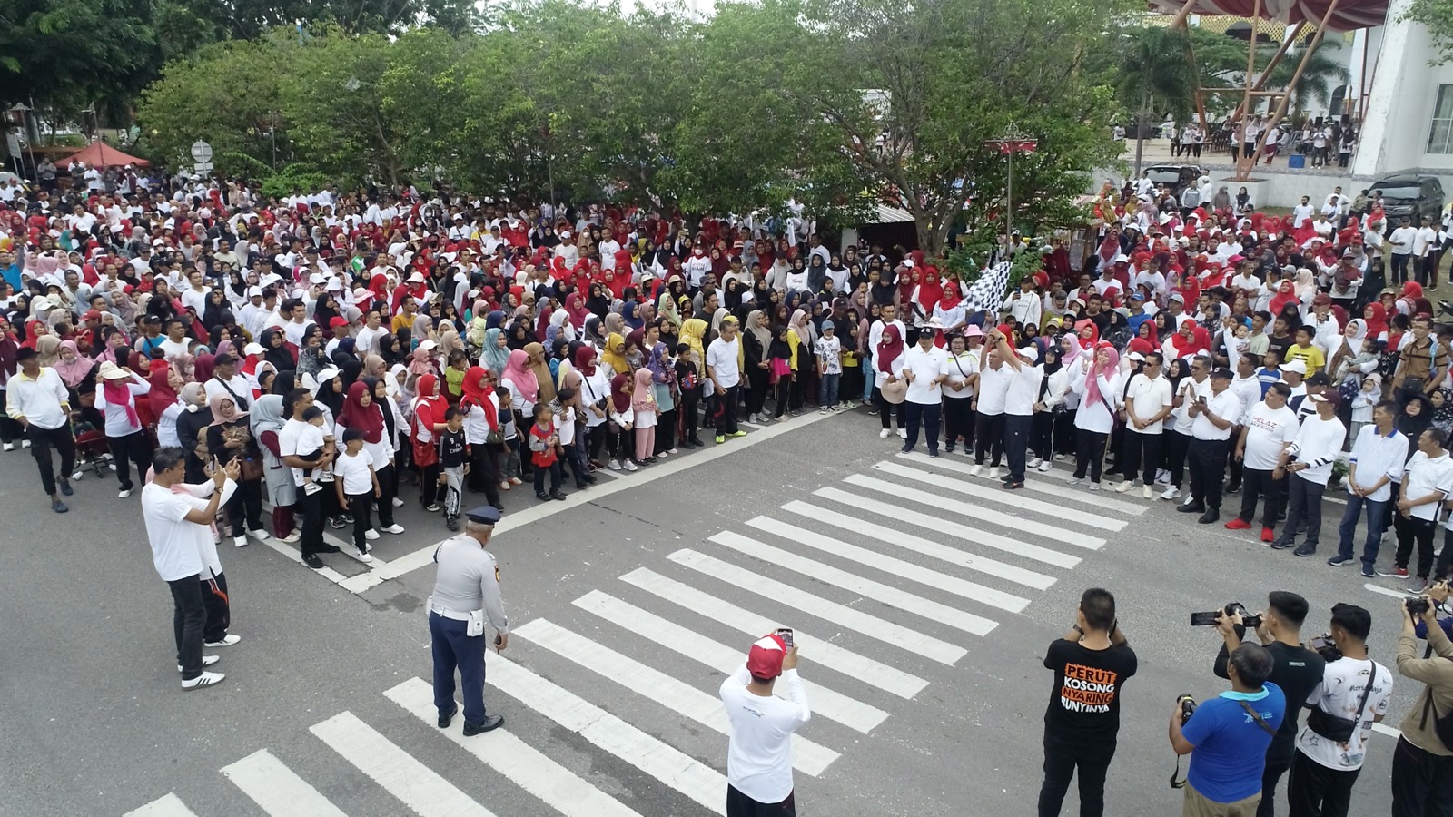 Jalan Sehat HUT Korpri di Bengkalis