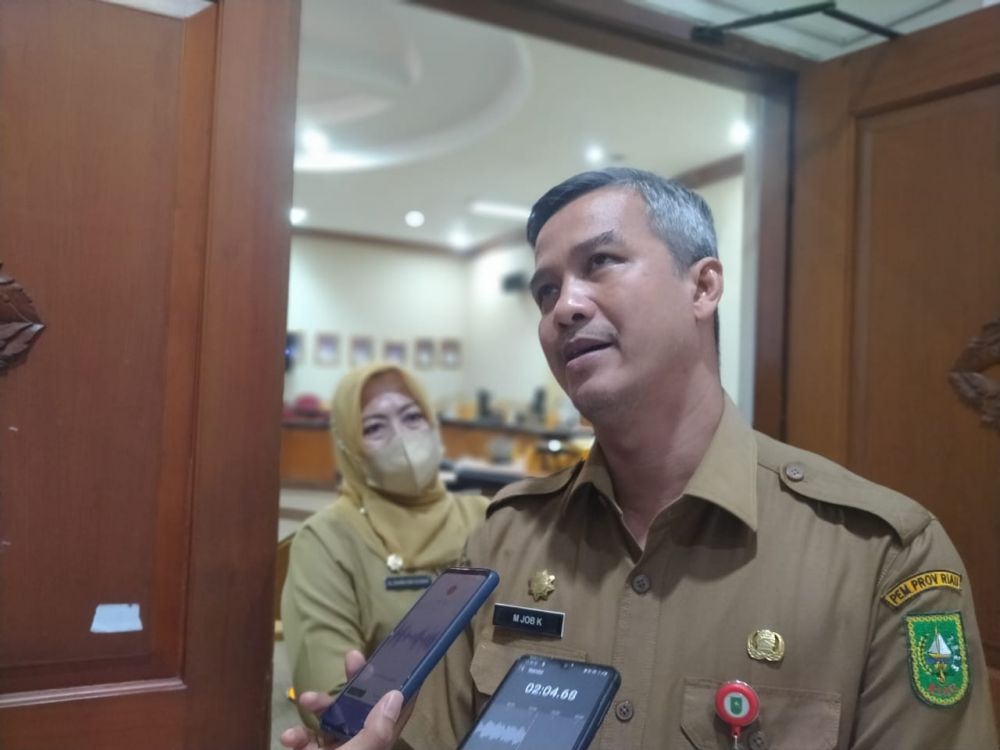 Asisten II Setdaprov Riau, M Job Kurniawan