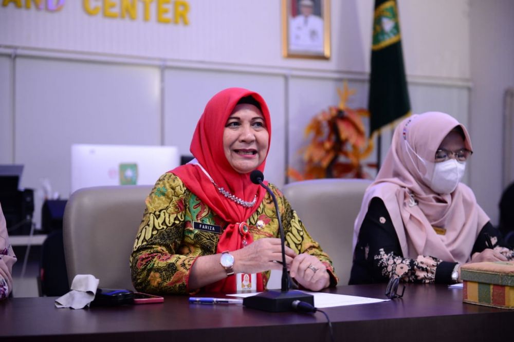Kepala Dinas Pemberdayaan Perempuan Perlindungan Anak Pengendalian Penduduk dan Keluarga Berencana, Provinsi Riau, Fariza