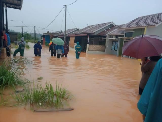 Kawasan langganan banjir di Nongsa/Batamnews