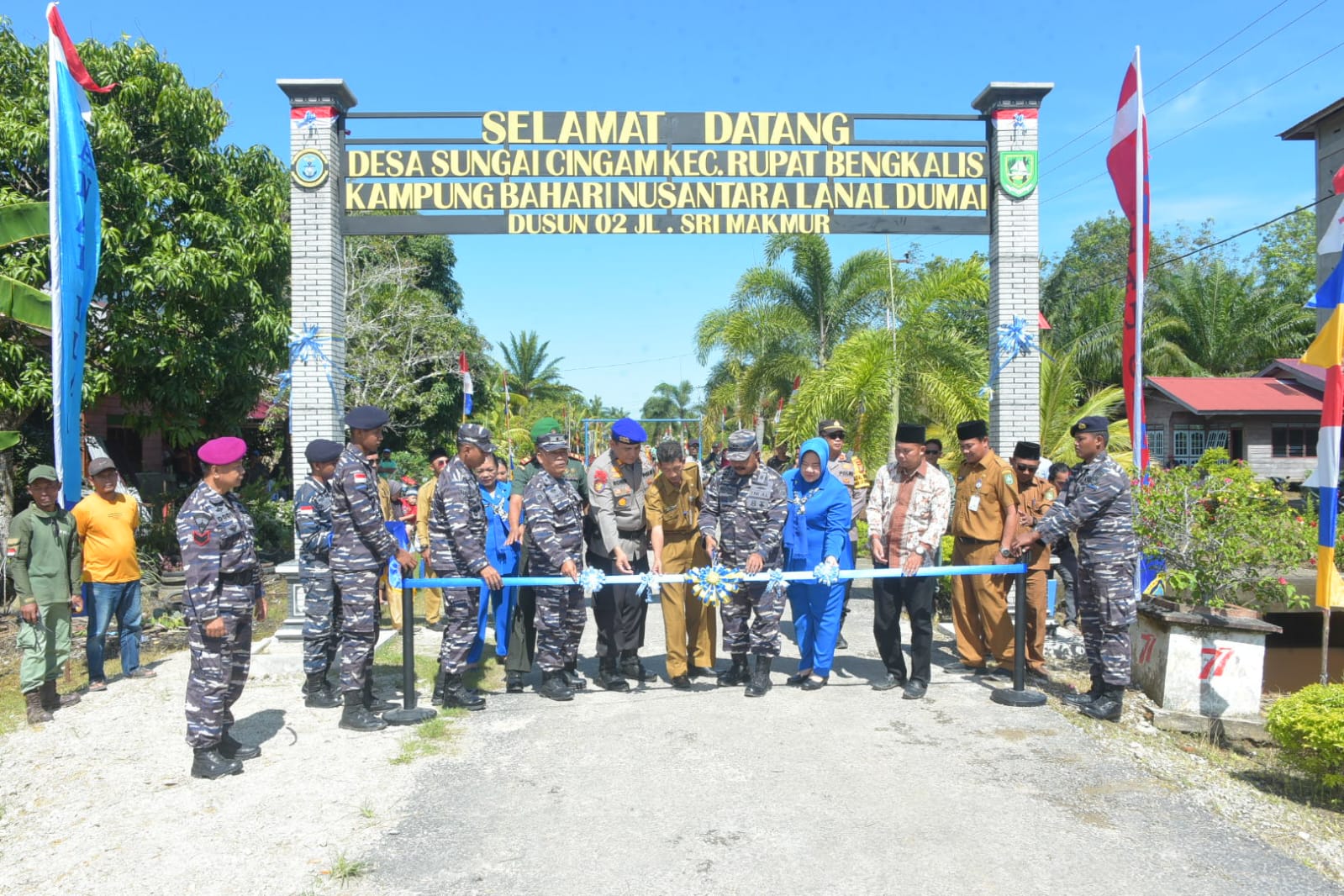 Penetapan Desa Sungai Cingam Rupat sebagai Kampung Bahari Nusantara