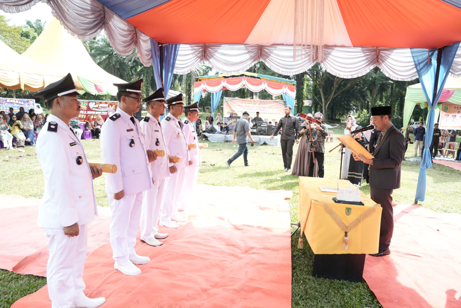 Pelantikan Penghulu di Rokan Hilir