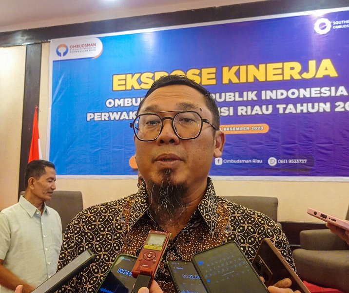 Ketua Ombudsman Riau Bambang Pratama. Foto: Surya/Riau1.