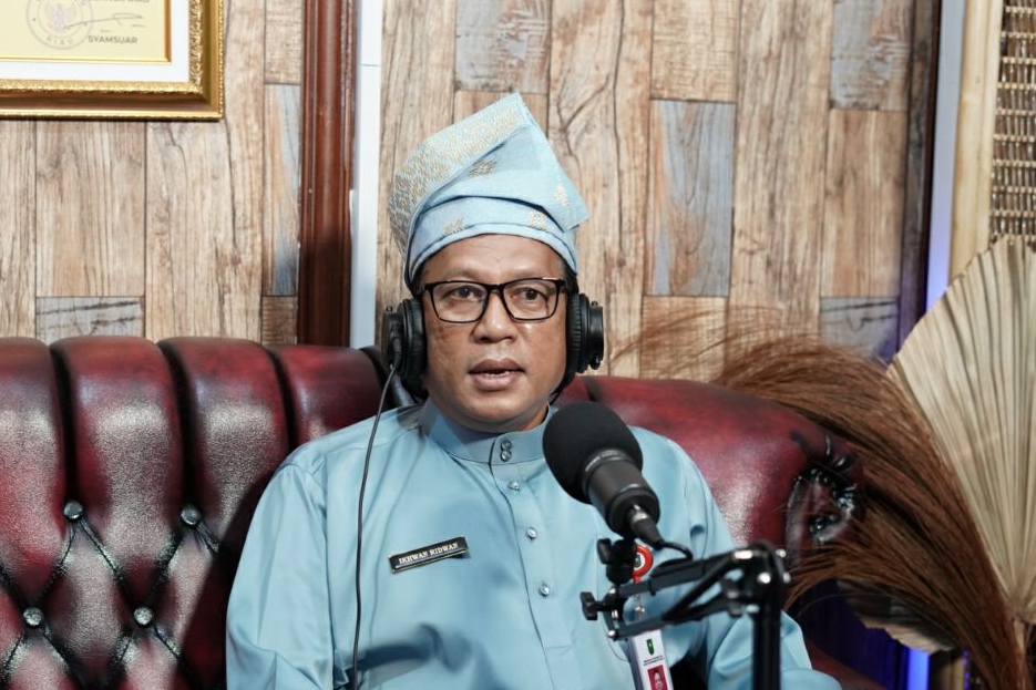 Kepala Badan Kepegawaian Daerah (BKD) Riau Ikhwan Ridwan