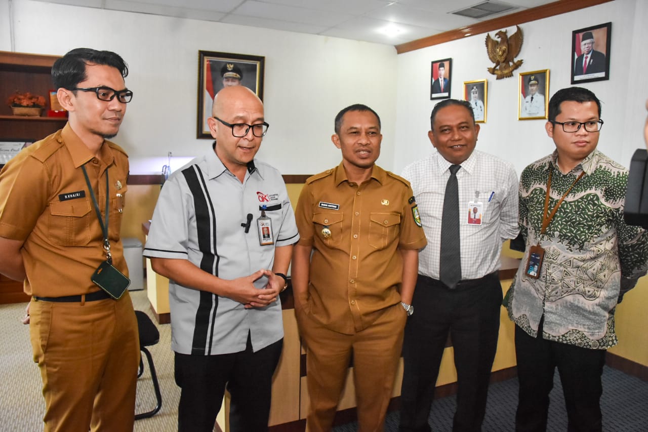 Usai Pertemuan Wabup Bengkalis, Bagus Santoso dengan Kepala OJK Riau Endang Nuryadin