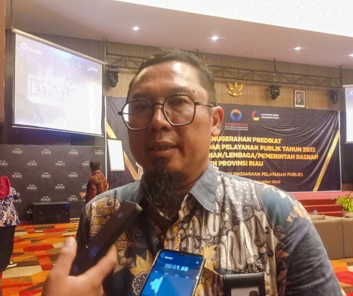 Kepala Ombudsman Riau Bambang Pratama. Foto: Surya/Riau1.
