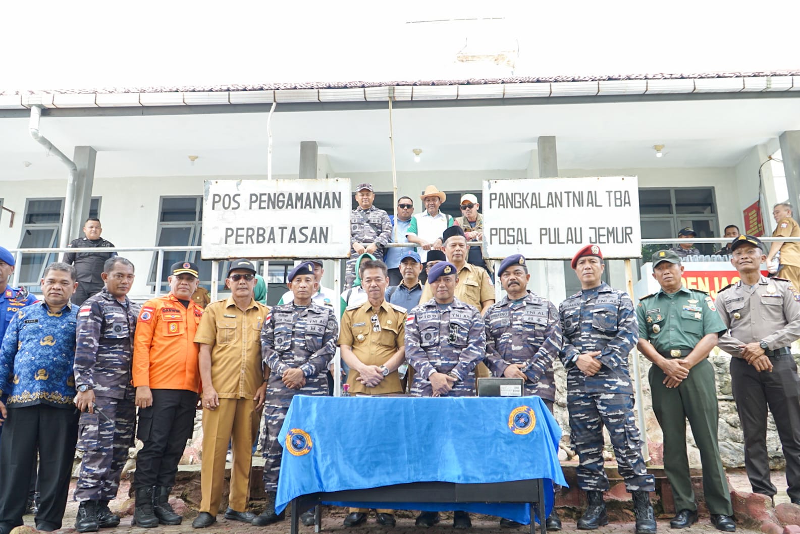 Alih Bina Pengelolaan Pulau Jemur dari Lanal Tanjung Balai ke Lanal Dumai