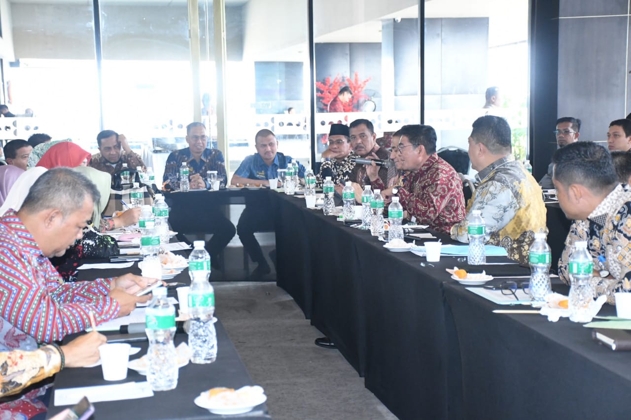 Rapat evaluasi realisasi APBD Bengkalis