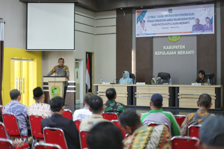 Konsultasi Publik KLHS RPJPD Pemkab Meranti