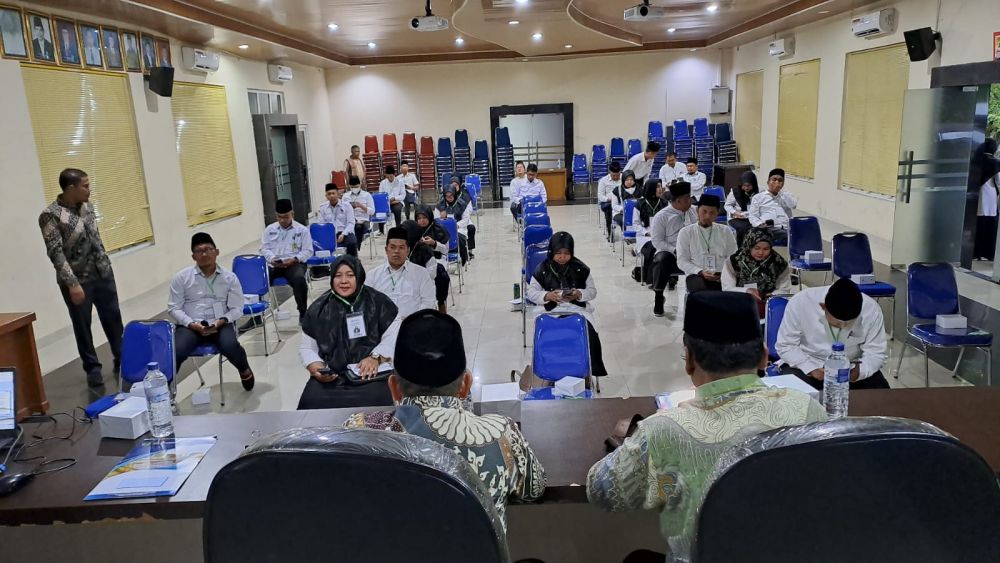 Peserta seleksi petugas Haji Riau