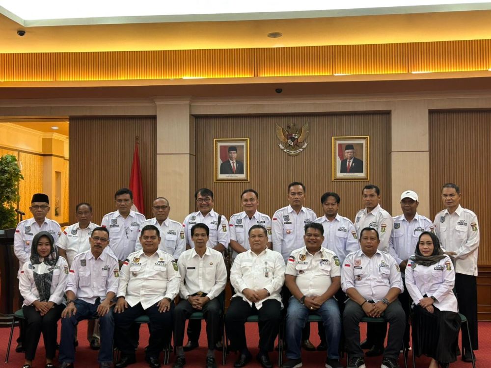 Usai pertemuan Sekdaprov Riau dengan pengurus APDESI Riau