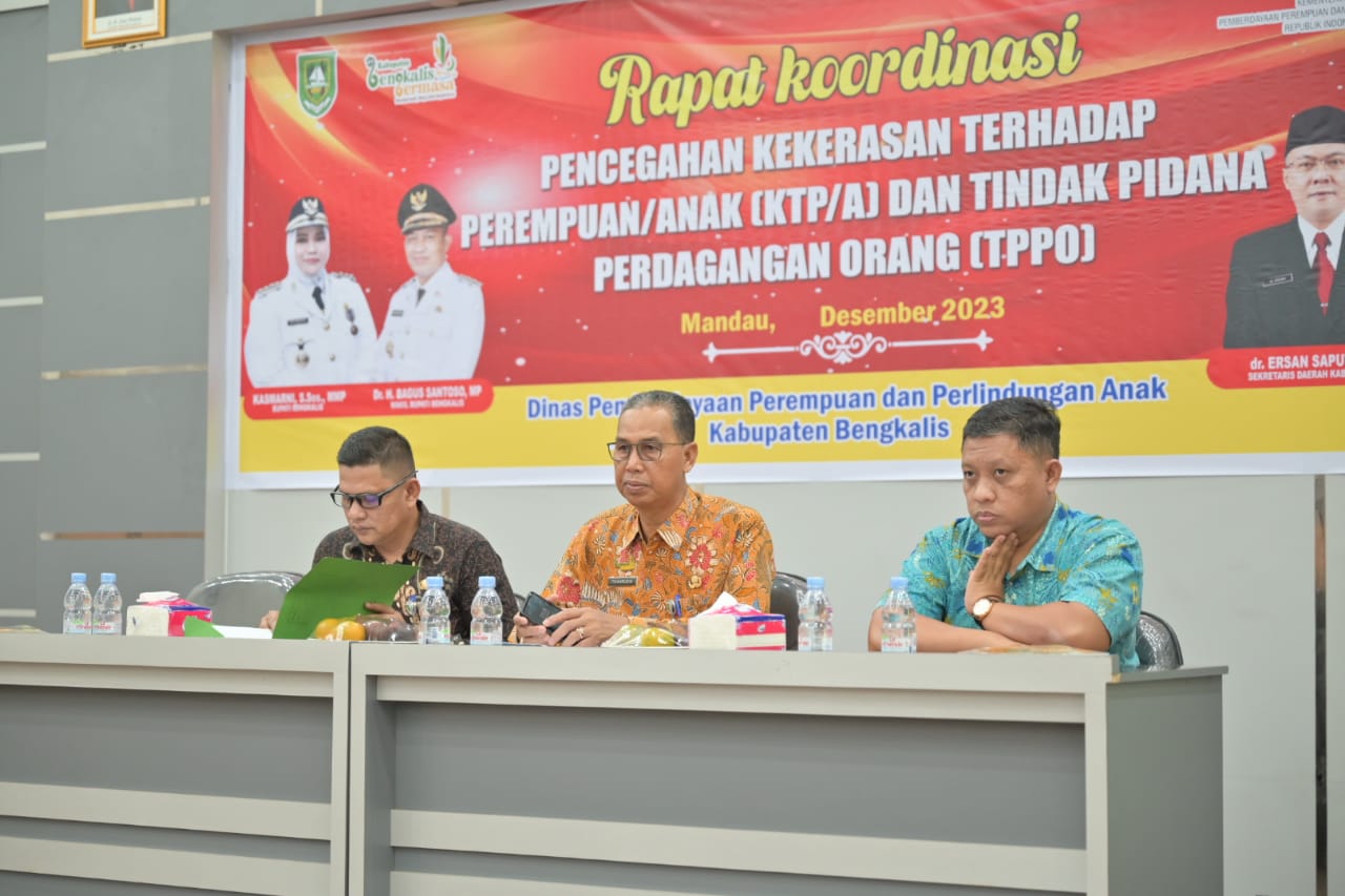 Rakor pembahasan TPPO di Bengkalis