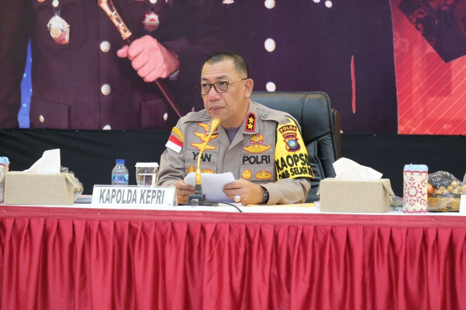 Kapolda Kepri, Irjen Pol Yan Fitri Halimansyah/RRI