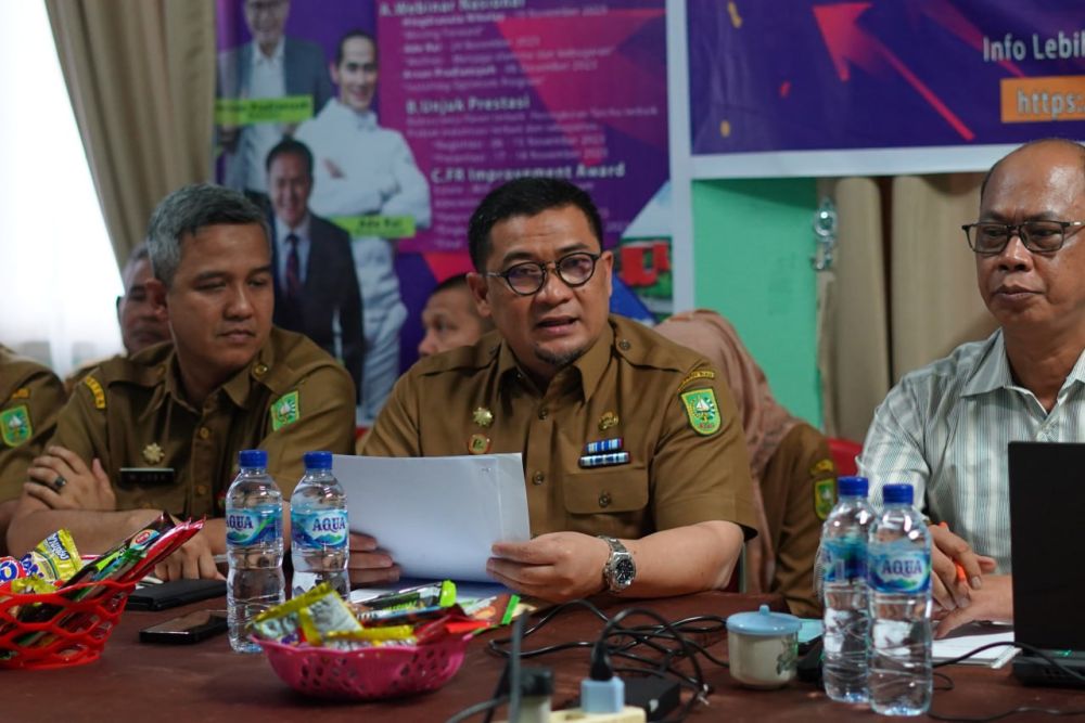 Tim Satgas Terpadu Pemprov Riau di PT SIR