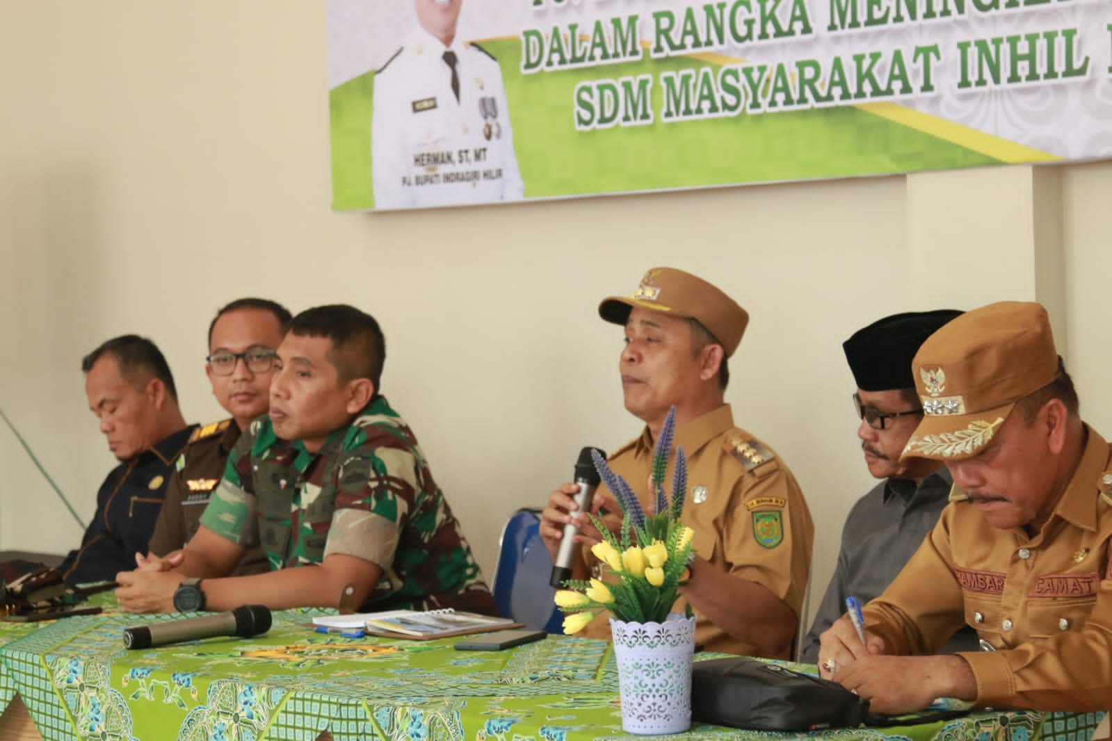 Dialog Pendidikan pemkab Inhil