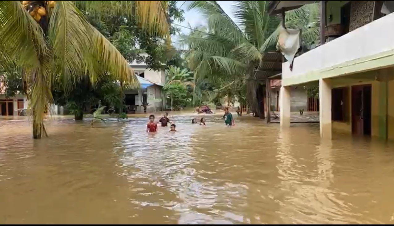 Banjir di Rokan Hulu/RRI.co.id