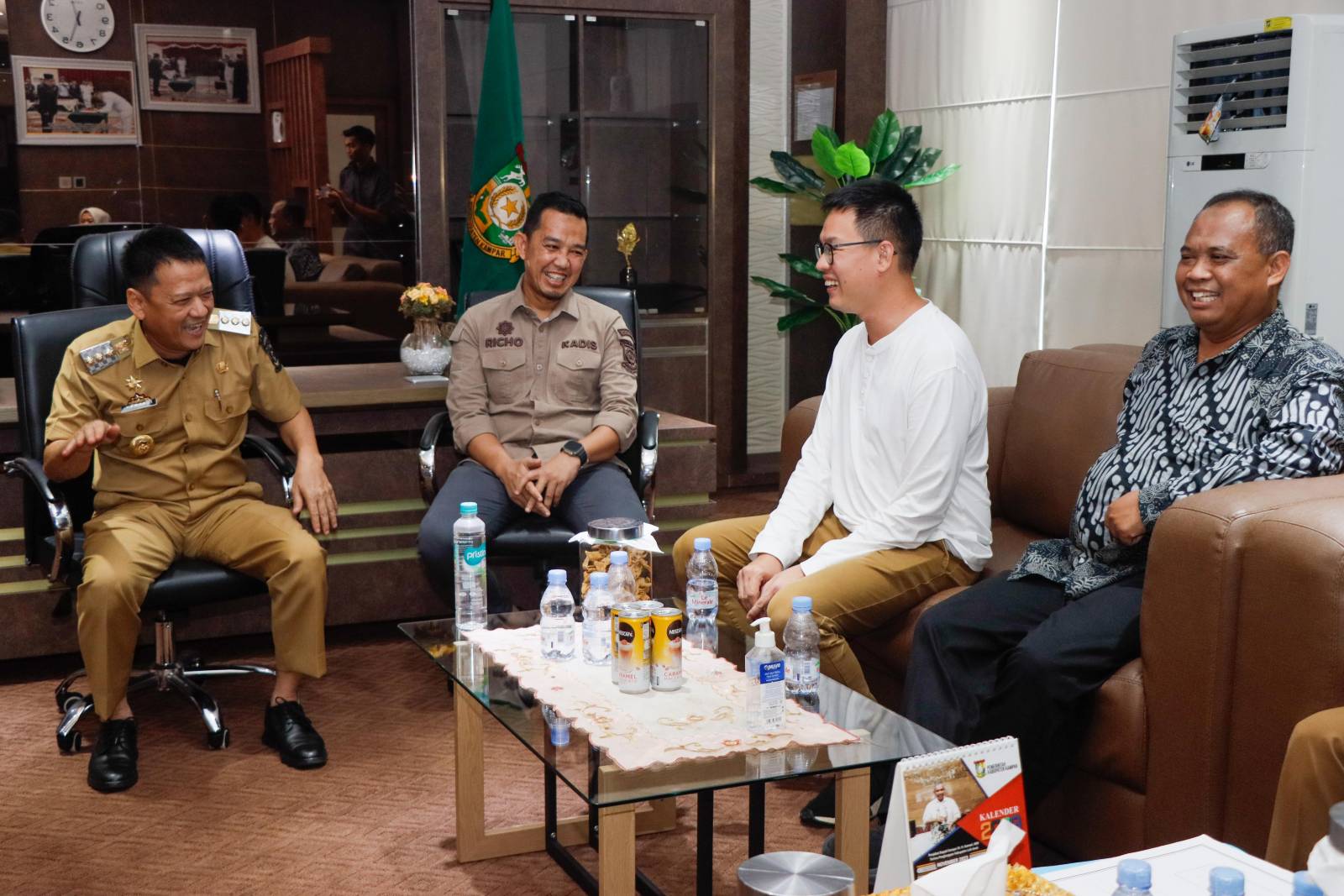 Pertemuan Pj Bupati Kampar, Hambali dengan jajaran pejabat Pemkab Sleman
