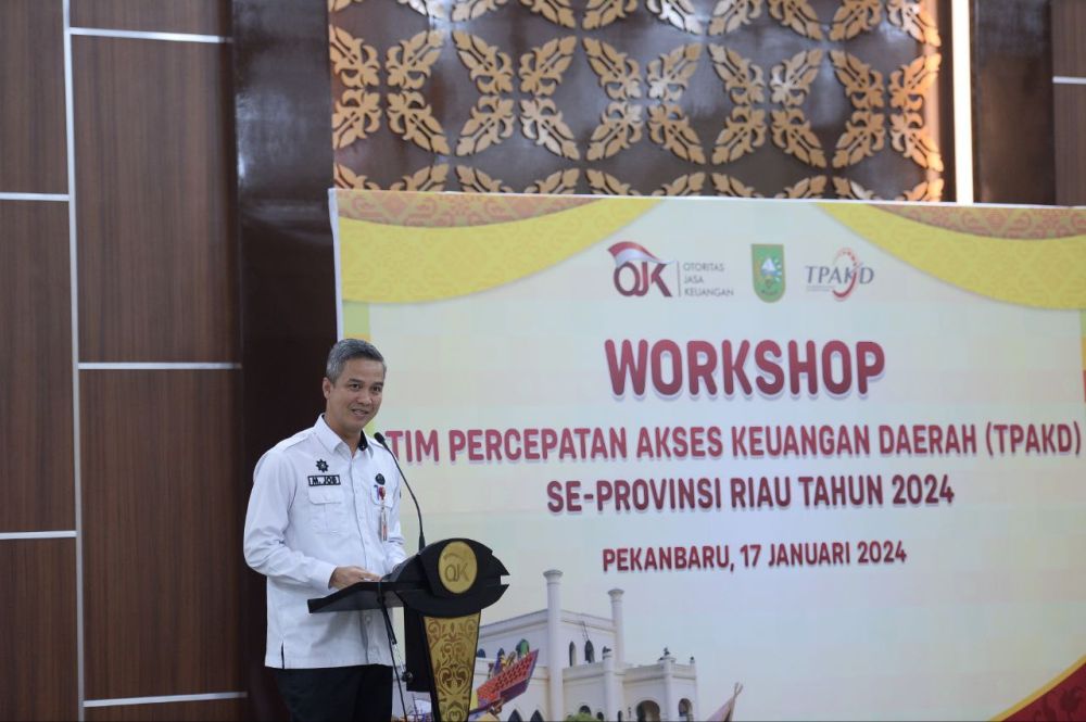 Asisten II Setdaprov Riau, M Job Kurniawan