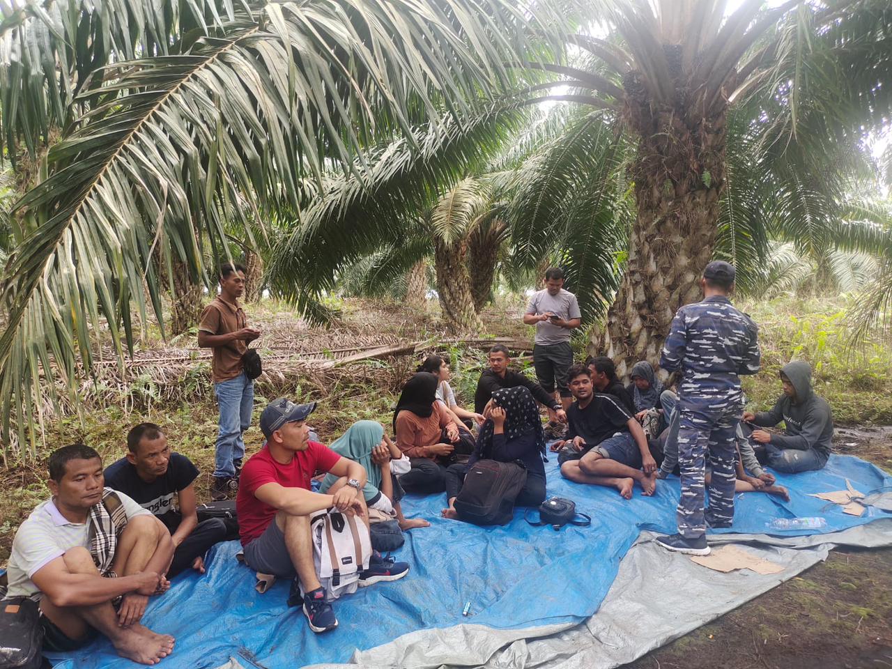 16 Orang Calon PMI Non Melalui Wilayah Bengkalis Digagalkan Lanal Dumai.