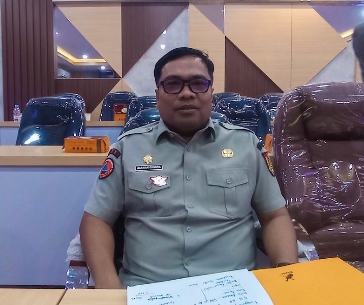 Kalaksa BPBD Pekanbaru Zarman Candra. Foto: Surya/Riau1.