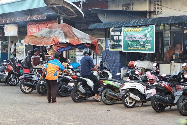 Layanan Parkir di Batam/Kompas.com