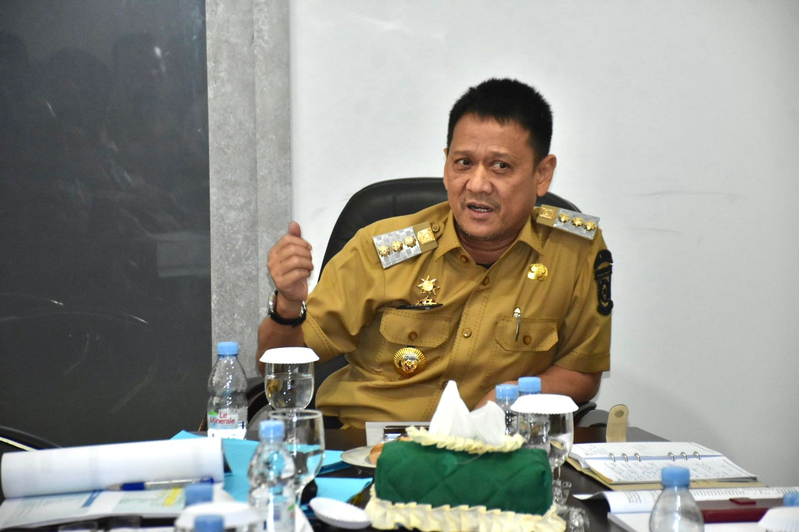 Pj Bupati Kampar H. Hambali dalam arahannya