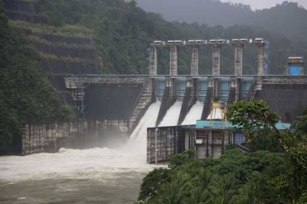 Pintu Waduk PLTA Koto Panjang Kampar