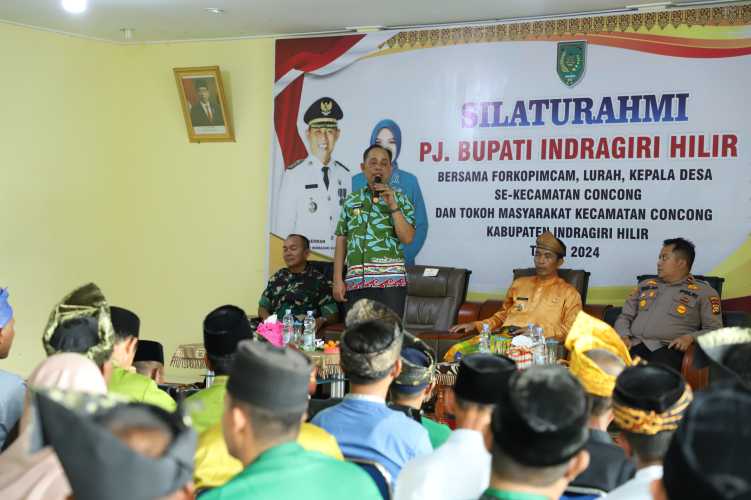 Pj Bupati Inhil, Herman di Kecamatan Concong