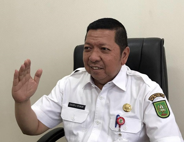 Asisten I Sekretariat Daerah Provinsi (Setdaprov) Riau, Zulkifli Syukur