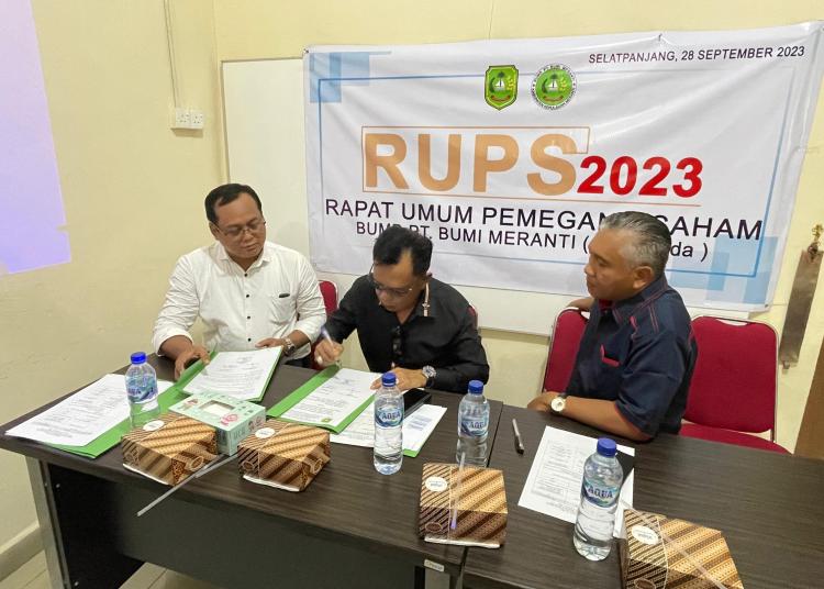 RUPS BUMD PT Bumi Meranti