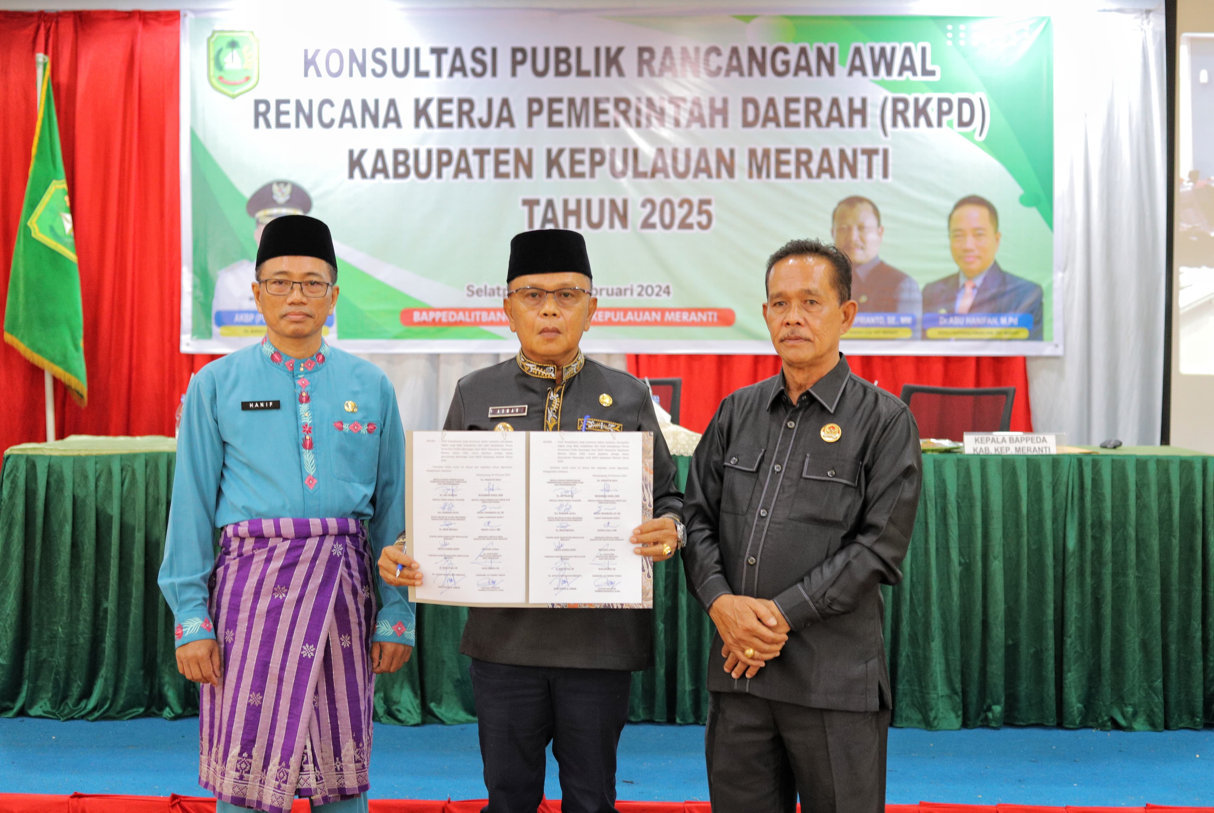 Konsultasi publik rancangan awal RKPD Pemkab Meranti