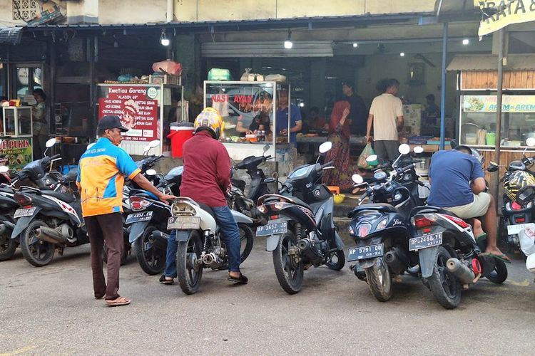 Layanan parkir di Kota Batam/Kompas.com