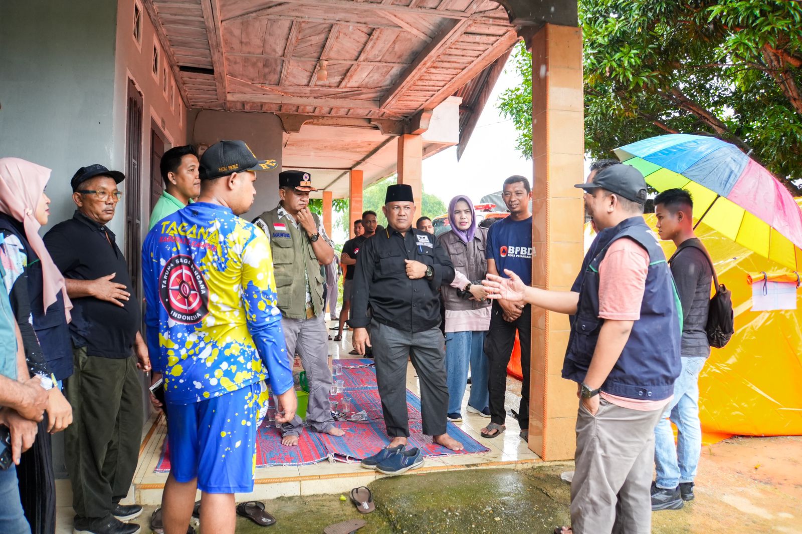 Pj Sekda Kampar kunjungi rumah korban tenggelam