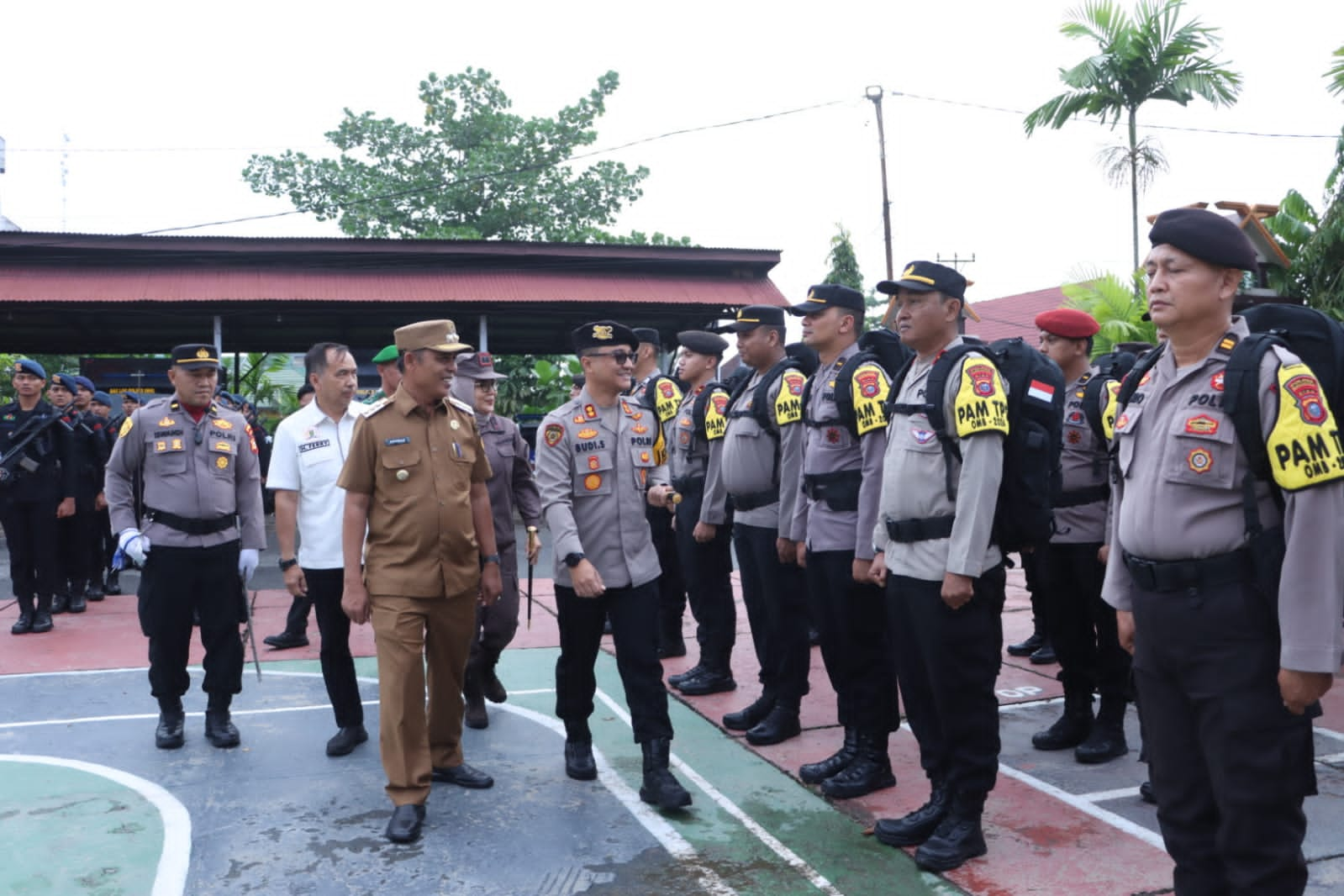 Apel pasukan pengaman Pemilu di Inhil