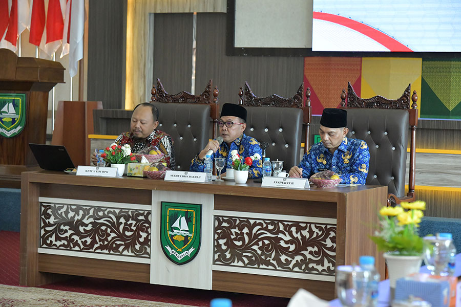 Entry Briefing BPK dengan Pemkab Bengkalis